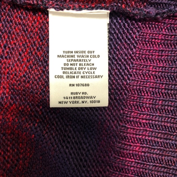 🇺🇸 Ruby Rd Multi-Color Sweater - Picture 4 of 5